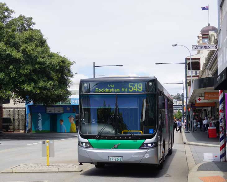 Transperth Volvo B7RLE Volgren Optimus 2249